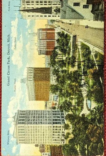 Grand Circus Park- Detroit, Michigan