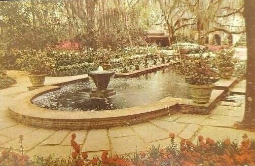 Bellingrath Gardens - Mobile, Alabama - Vintage Postcard