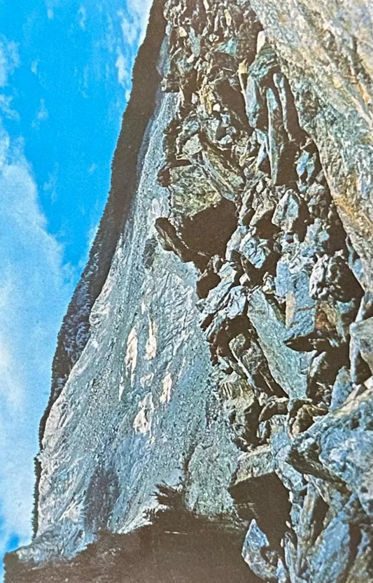 Hope Slide, Canada - Vintage Postcard