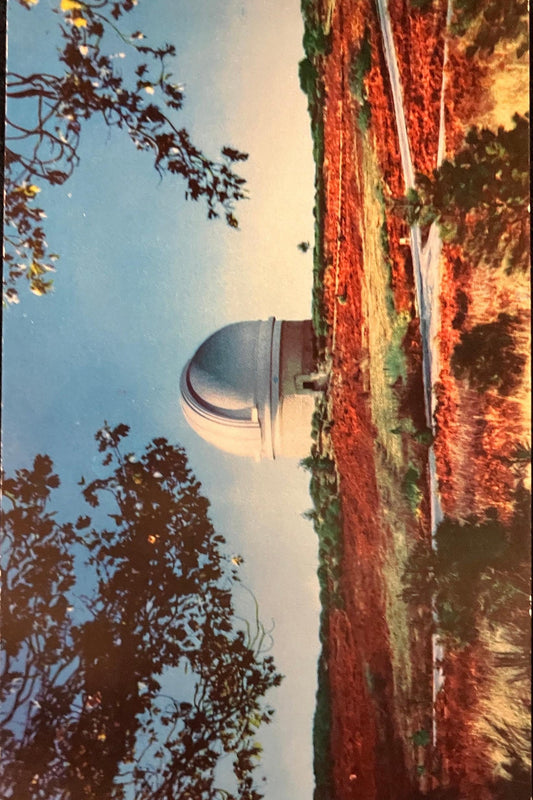 Palomar Observatory - Palomar Mountain, California- Vintage Postcard