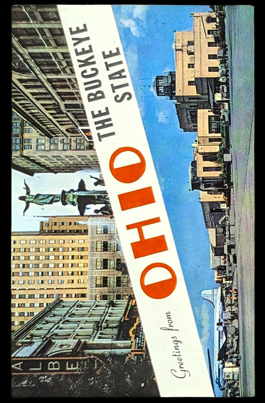 Greetings from Ohio, The Buckeye State - Digital Print Download