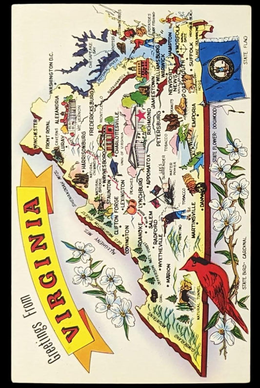 Greetings from Virginia - Digital Print Download