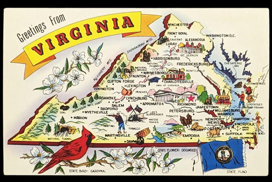Greetings from Virginia - Digital Print Download