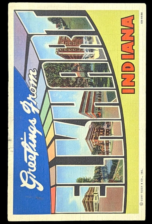 Greetings from Elkhart, Indiana - Digital Print Download