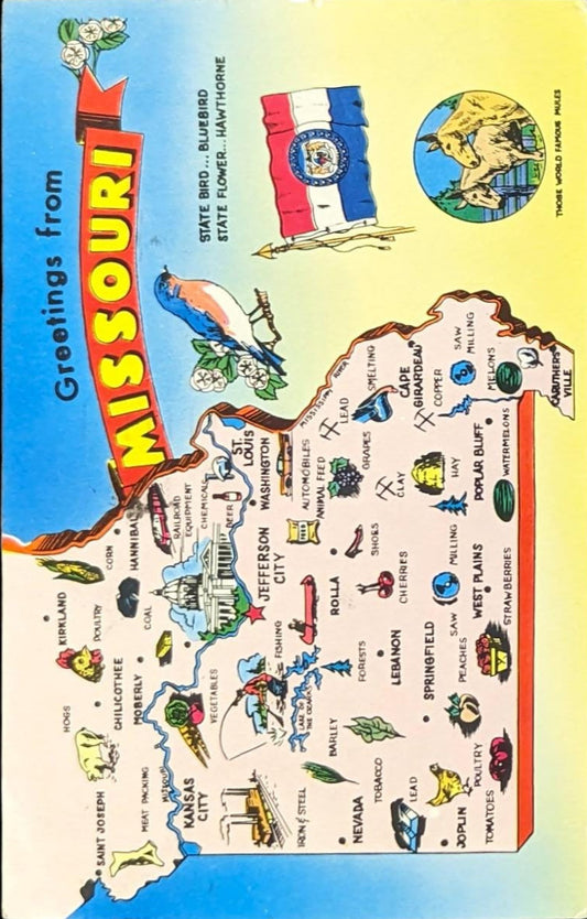 Greetings from Missouri - Digital Print Download
