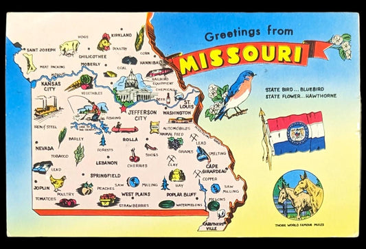 Greetings from Missouri - Digital Print Download