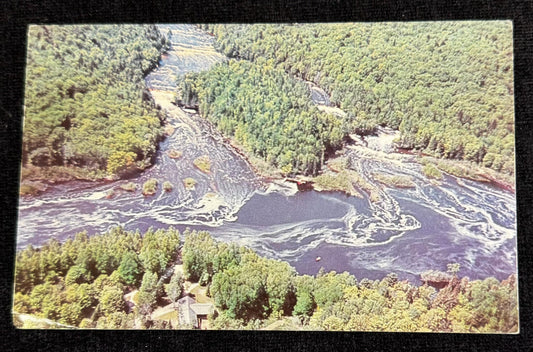 Lower Tahquamenon Falls, Michigan Vintage Postcard