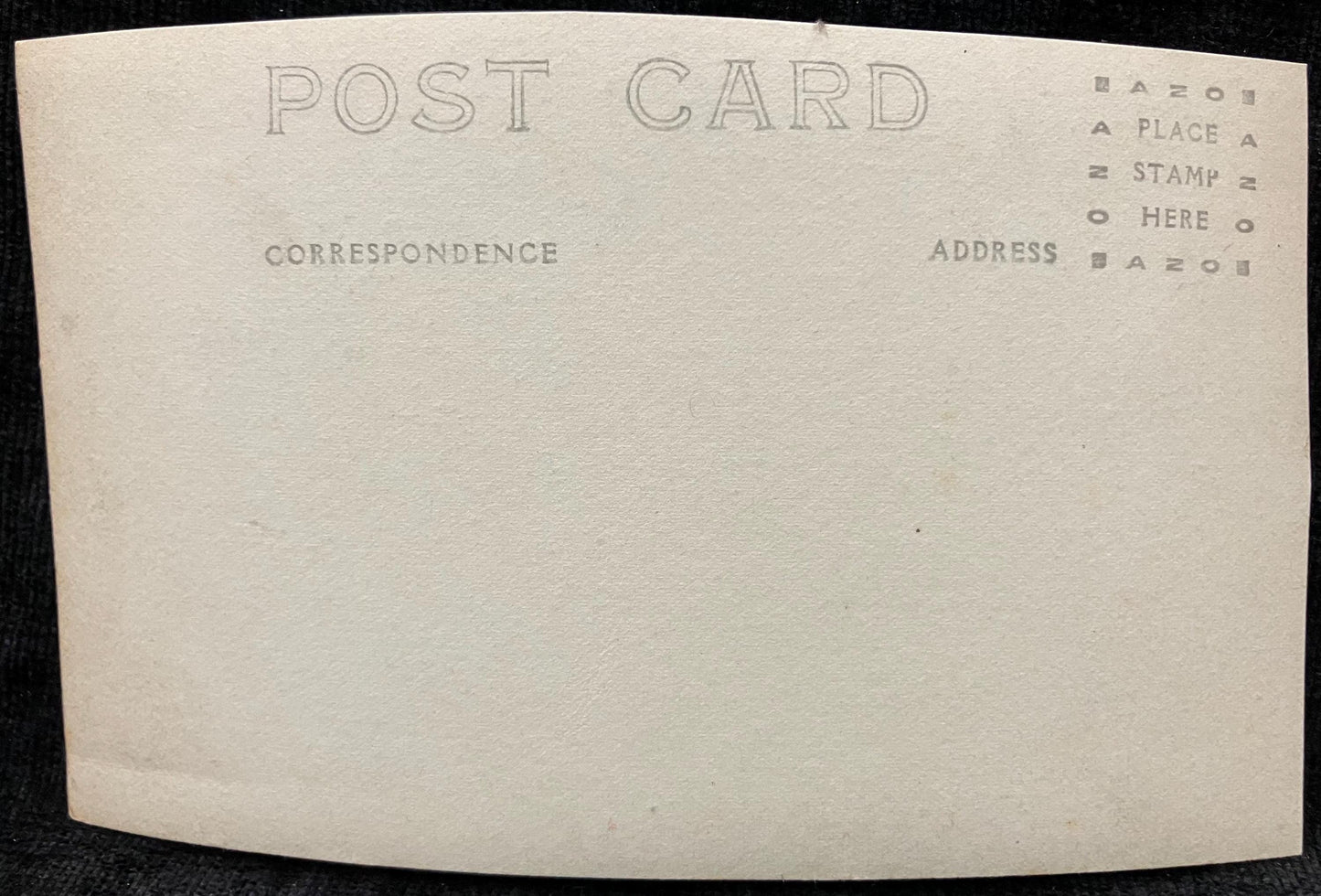 RPPC - Family at the Beach with Dog in the 1920s, Photo found in MIchigan - Real Photo Postcard