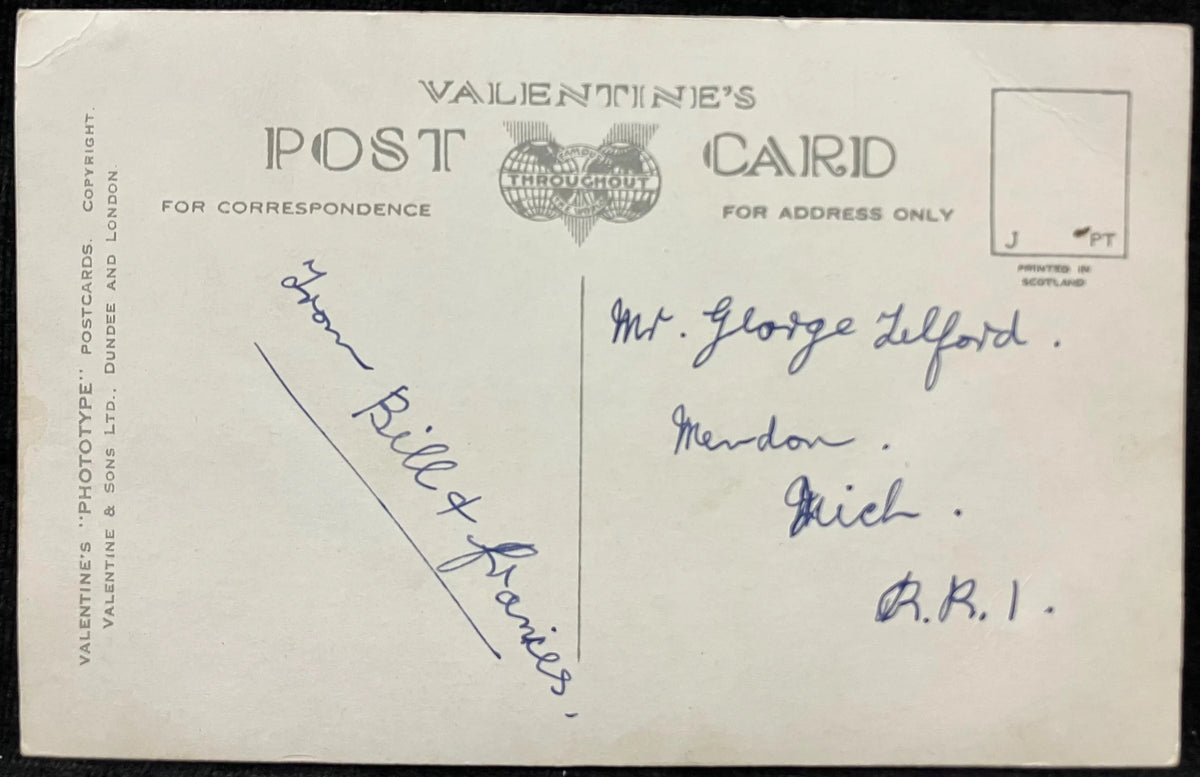 PR? - Newcastle, Colorado, Down - Where the Mountains of Mourne Sweep Down to the Sea - Vintage Post