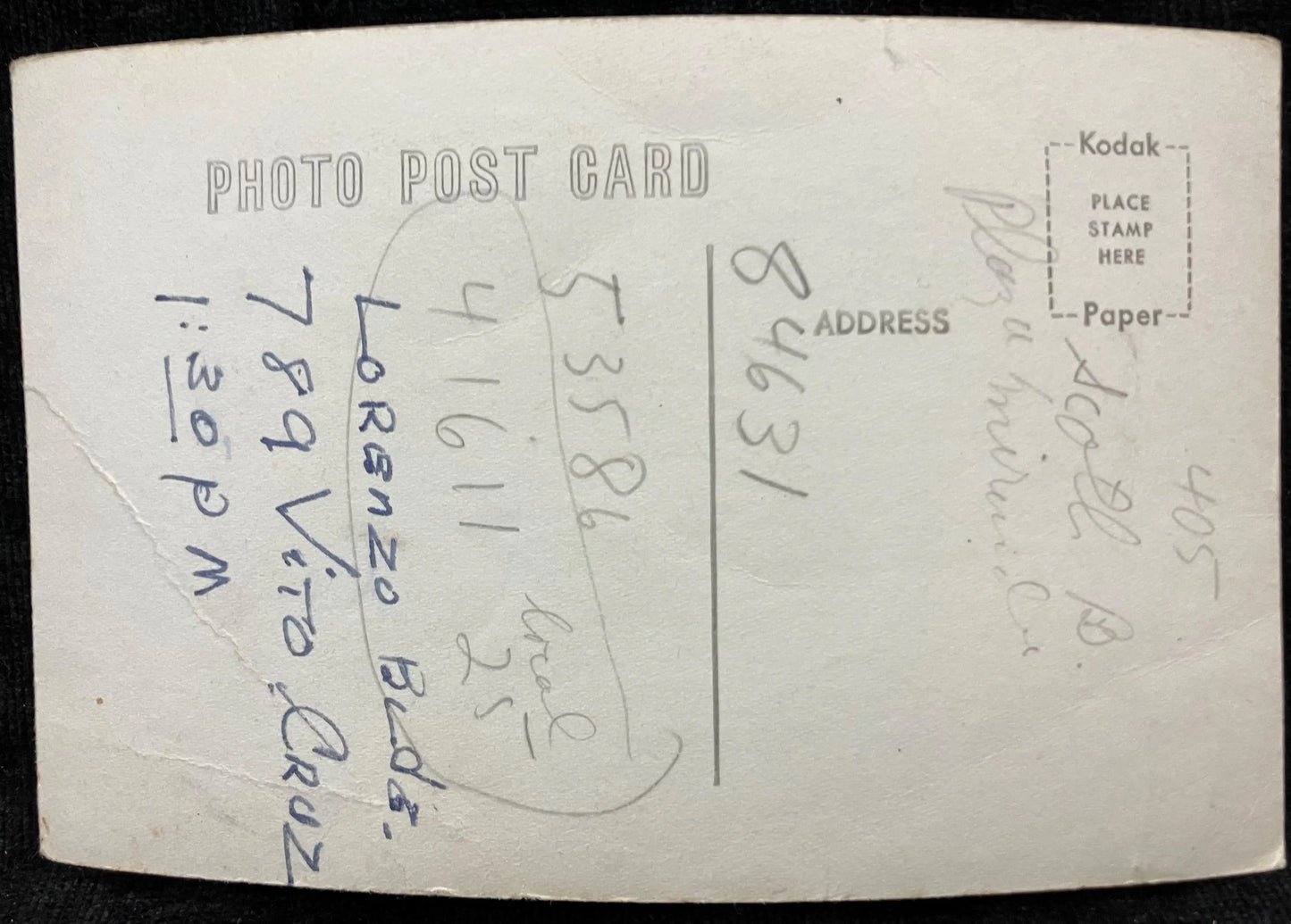 RPPC - Very Curvy Road in Mountain Valley- Baguio, Philippines - Vintage Postcard
