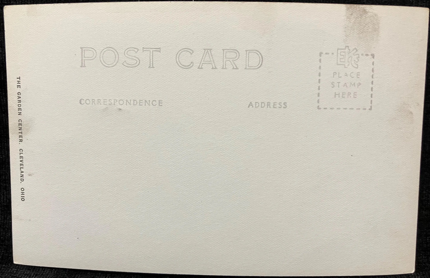RPPC - The Garden Center, Cleveland, Ohio - Vintage Postcard