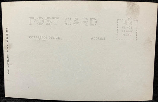 RPPC - The Garden Center, Cleveland, Ohio - Vintage Postcard