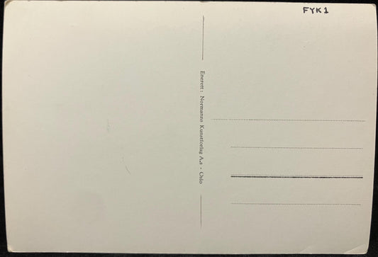 RPPC - Fyksesund bru. Hardanger,  Norway - Vintage International Postcard