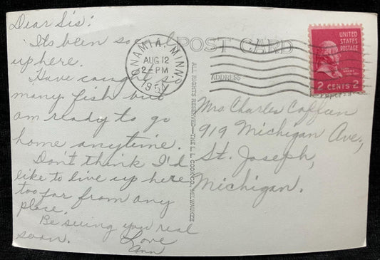 RPPC - Mille Lacs Lake - Onamia, Minnesota - Vintage Postcard
