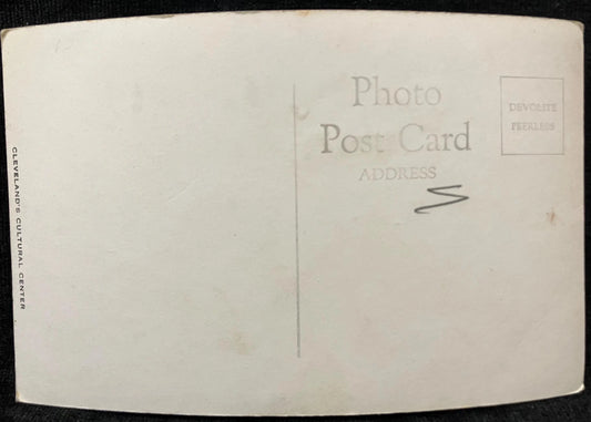 RPPC - Cleveland's Cultural Center, Ohio - Unique Square Aerial Photo - Vintage 1950s Postcard