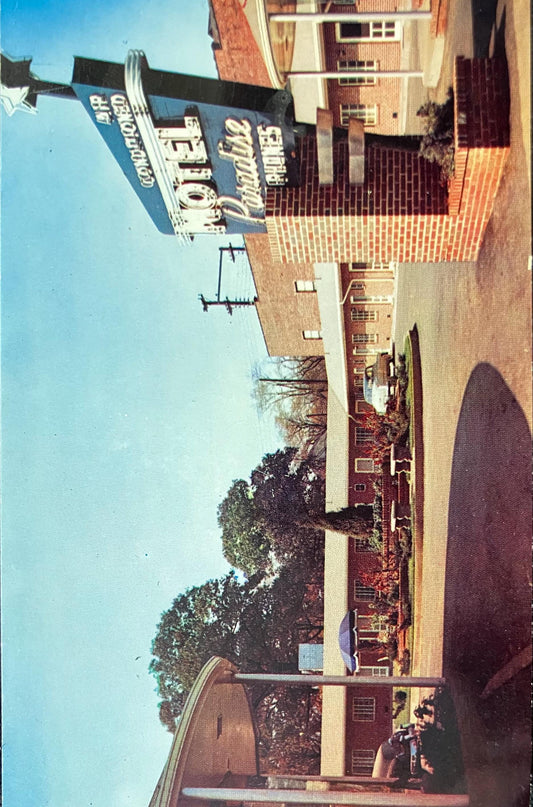 Motel Paradise - Birmingham, Alabama - Motel Postcard