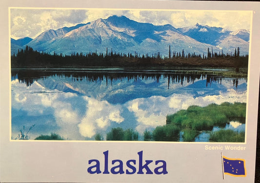 Alaska - Scenic Wonder - Photo: Mel Anderson - Vintage Postcard