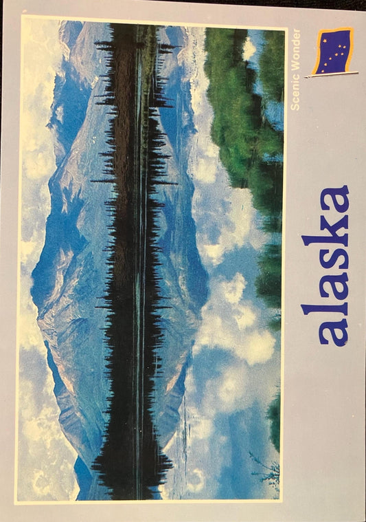 Alaska - Scenic Wonder - Photo: Mel Anderson - Vintage Postcard