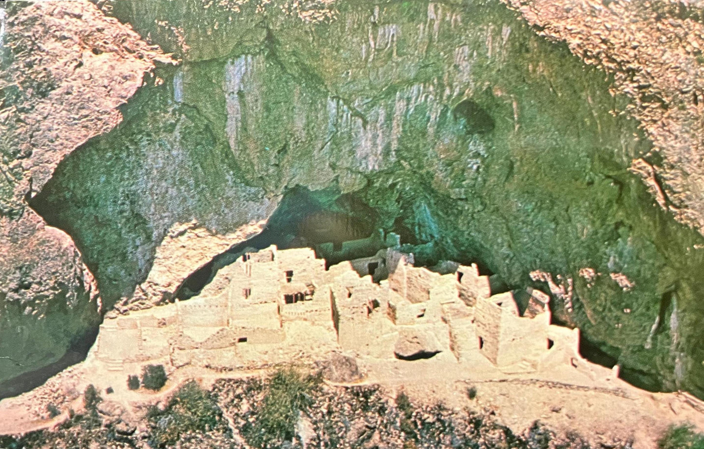 The Upper Ruin - Tonto National Monument - Roosevelt, Arizona - Vintage Postcard