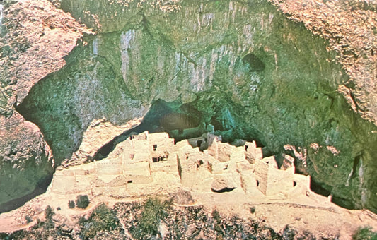 The Upper Ruin - Tonto National Monument - Roosevelt, Arizona - Vintage Postcard
