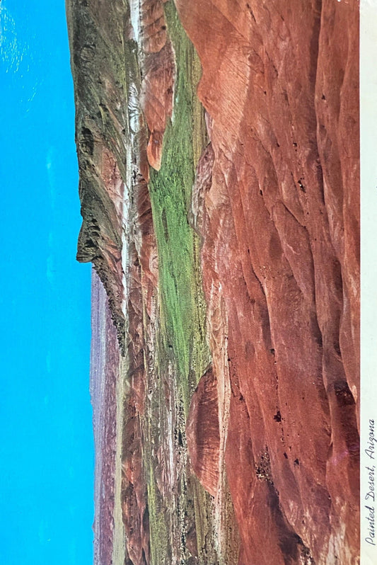 Painted Desert - Arizona - Vintage Postcard