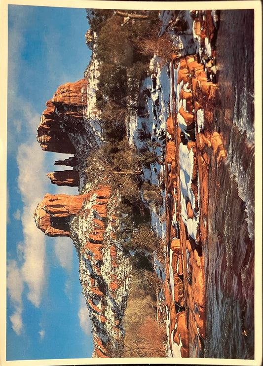 Cathedral Rock - Red Rock Crossing - Oak Creek Canyon, Arizona - Photo by Ray Manley - Vintage Postcard