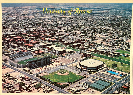 University of Arizona - Photo by Bob Petley - Vintage Postcard