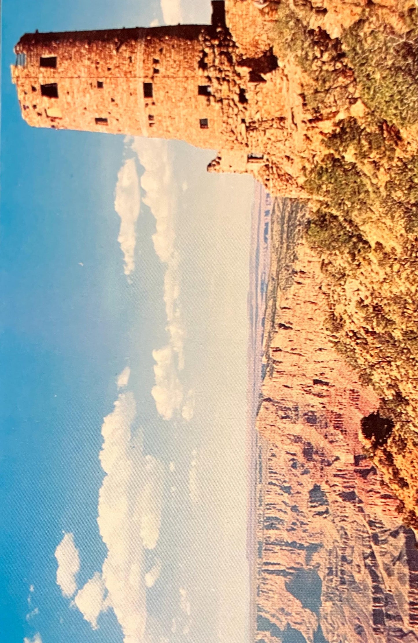 The Watchtower at Desert View - Grand Canyon National Park - Arizona - Vintage Postcard