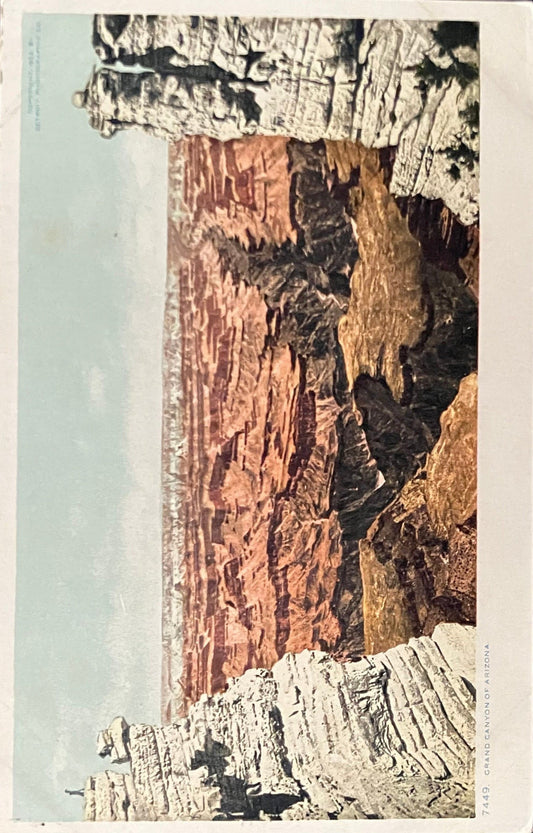Eroded Column - O'Neill's Point - Grand Canyon - Arizona - Vintage Postcard