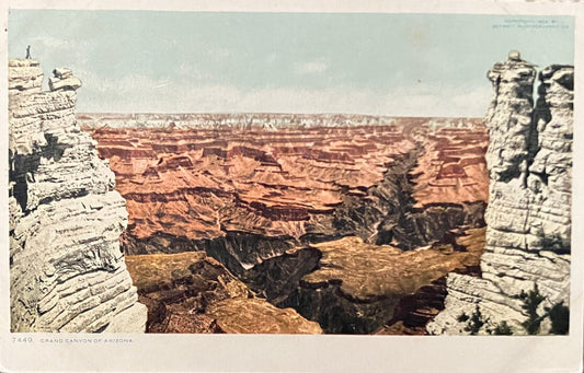 Eroded Column - O'Neill's Point - Grand Canyon - Arizona - Vintage Postcard