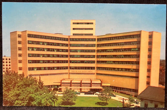 Memorial Unit of Yale-New Haven Community Hospital - New Haven, Connecticut - 1970s Postcard
