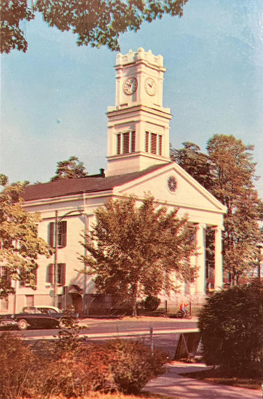 First Congressional Church - East Hartford, Connecticut - 1970s Church Postcard