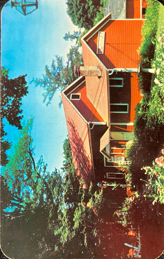 The Buckboard Restaurant - Farmington, Connecticut - 1960s Restaurant Postcard