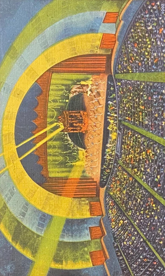 Radio City Music Hall - World's Largest Theatre - New York City, New York - 1930s Linen Postcard