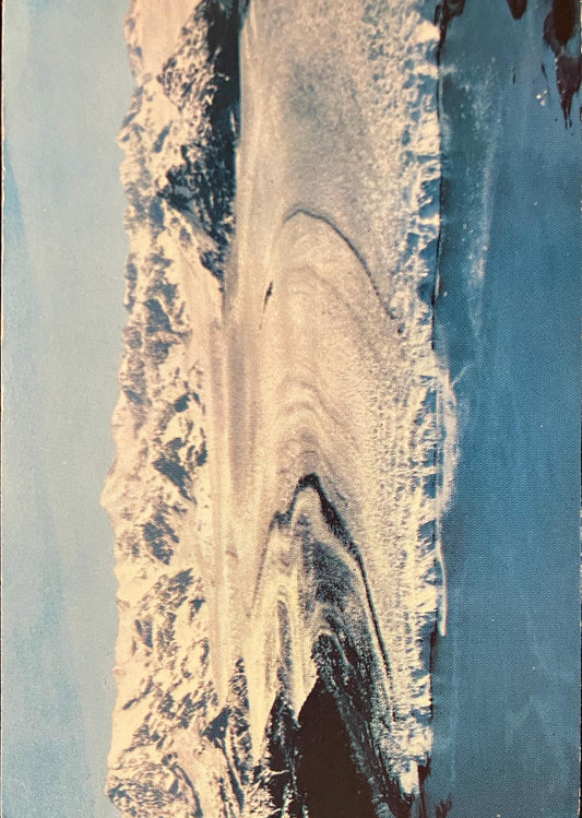 Columbia Glacier - Vintage Alaska Postcard