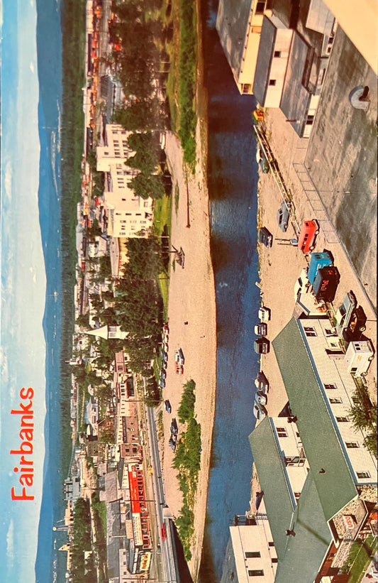 Fairbanks, Alaska - Photo by Reggie Hibshman - Vintage Postcard