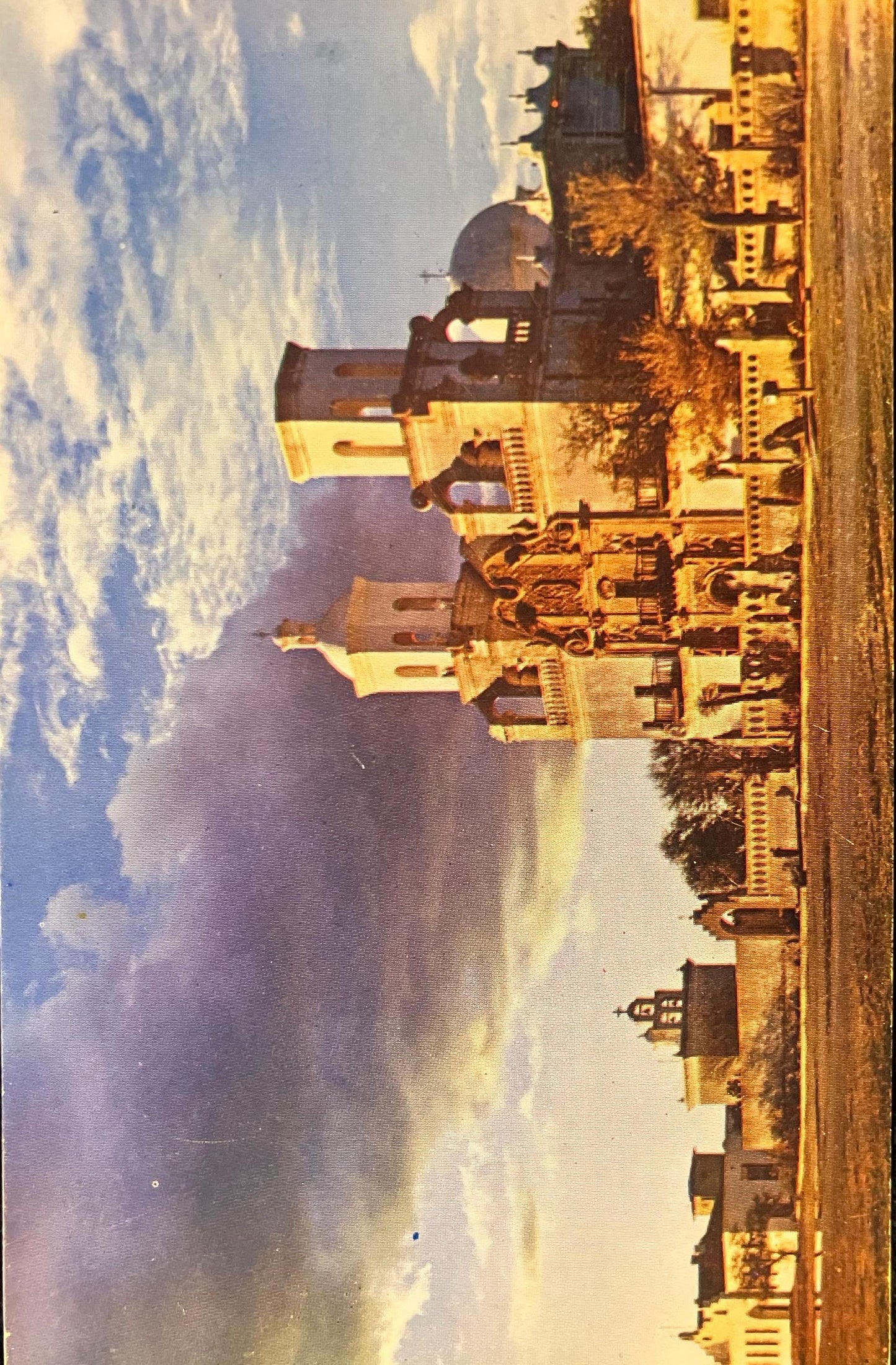 San Xavier del Bac - Tuscon, Arizona - Vintage Postcard