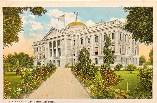 State Capitol - Phoenix, Arizona - Vintage Postcard