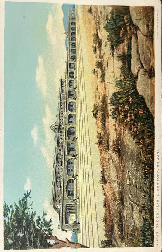 The Escalante - Ash Fork, Arizona - Vintage Postcard