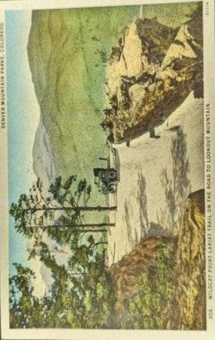 Wildcat Point - Denver Mountain Parks - Colorado - Vintage Postcard