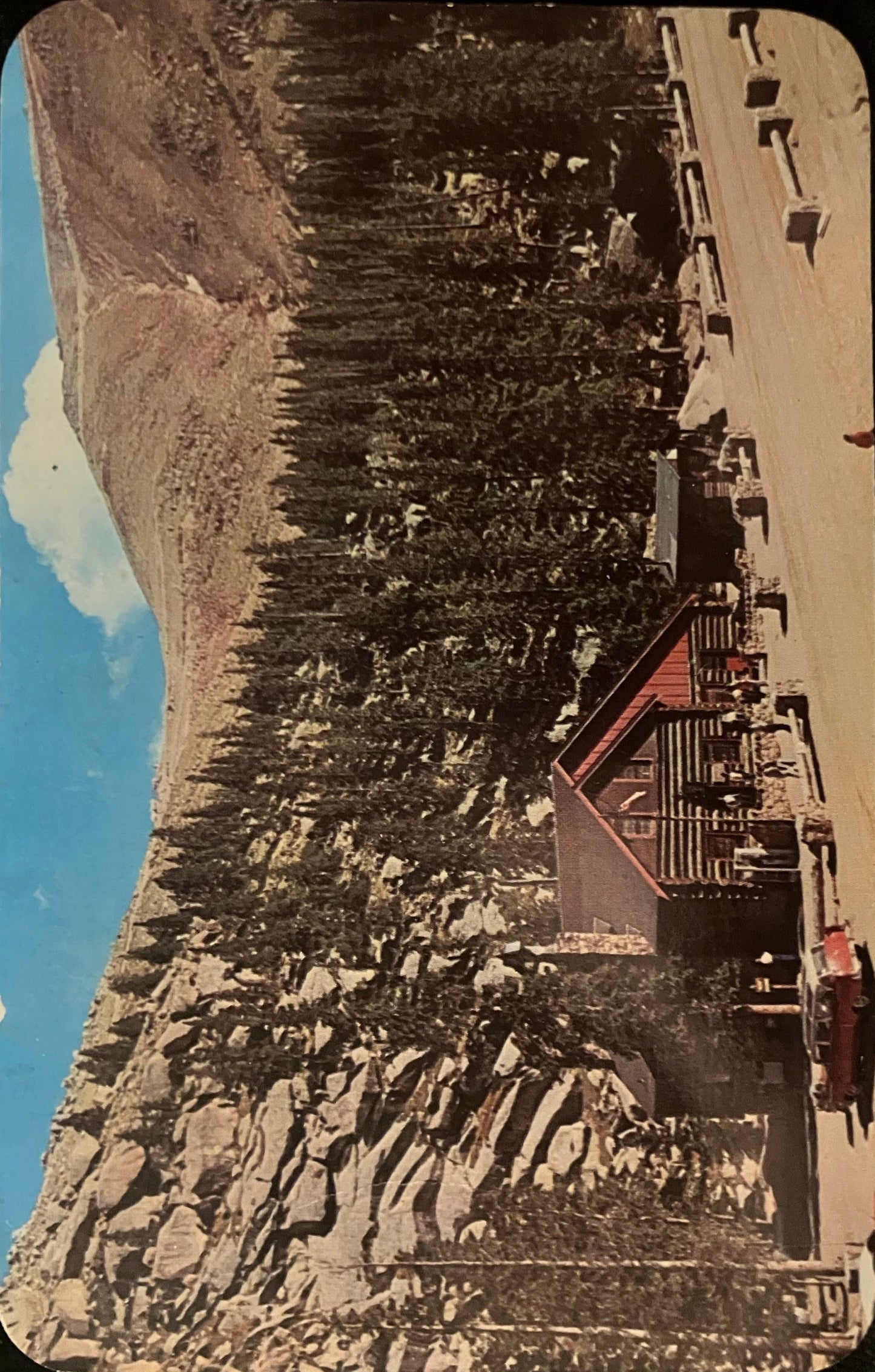 Glen Cove Inn - Pikes Peak Auto Highway - Colorado - 1970s Postcard