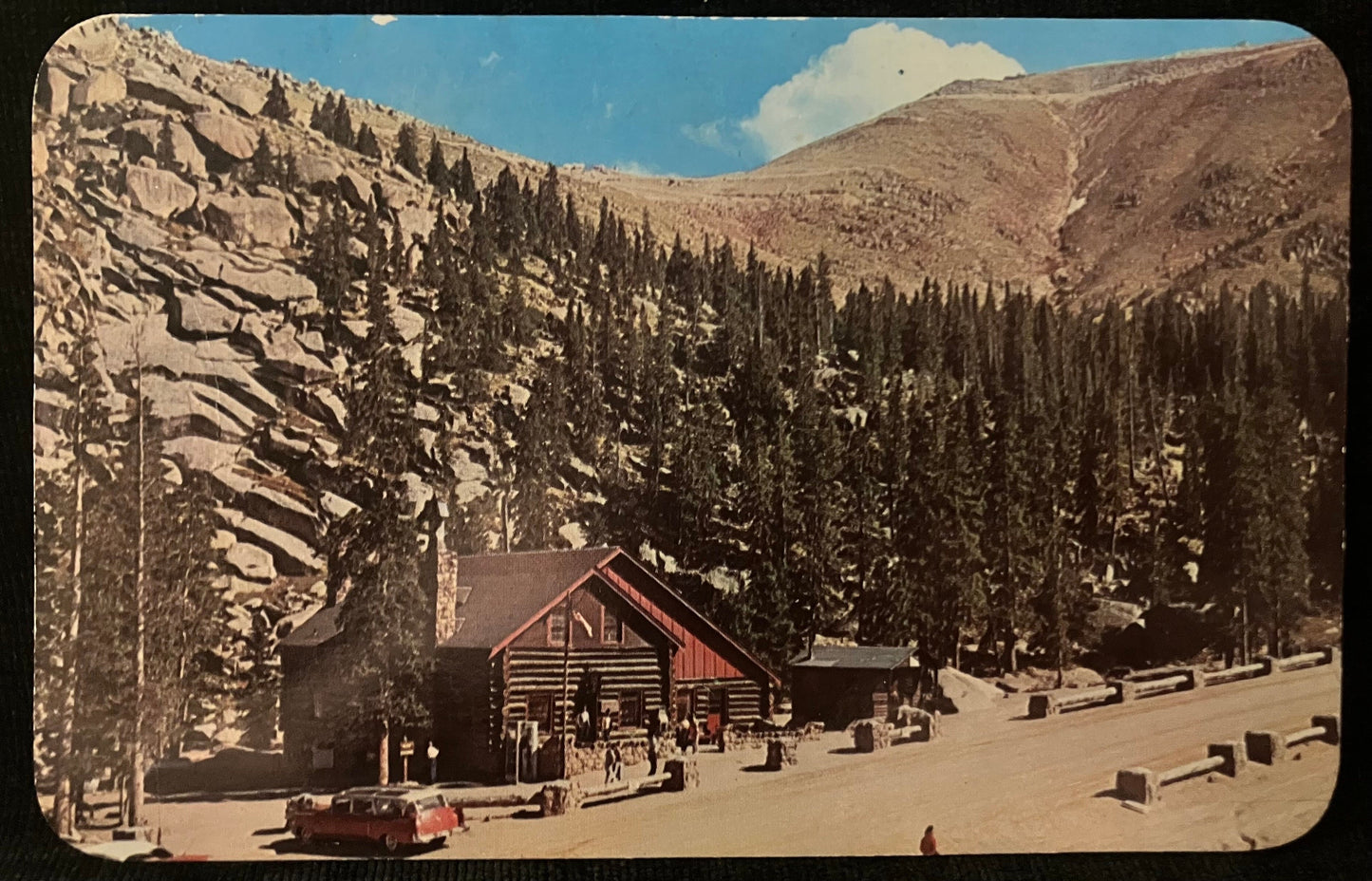 Glen Cove Inn - Pikes Peak Auto Highway - Colorado - 1970s Postcard