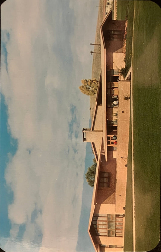 Student Union Building - Western State College - Gunnison River Valley, Colorado - Vintage Postcard