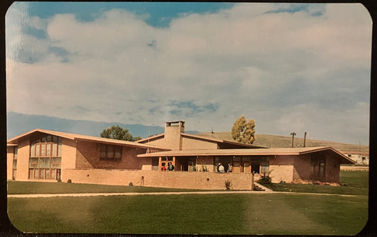 Student Union Building - Western State College - Gunnison River Valley, Colorado - Vintage Postcard