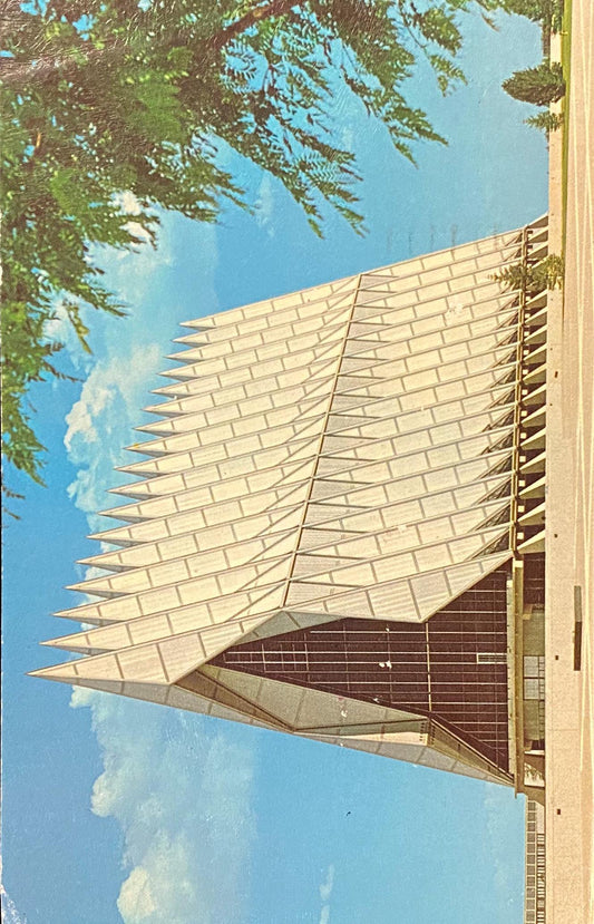 The Cadet Chapel - U.S. Air Force Academy - Colorado Springs, Colorado - Vintage Postcard