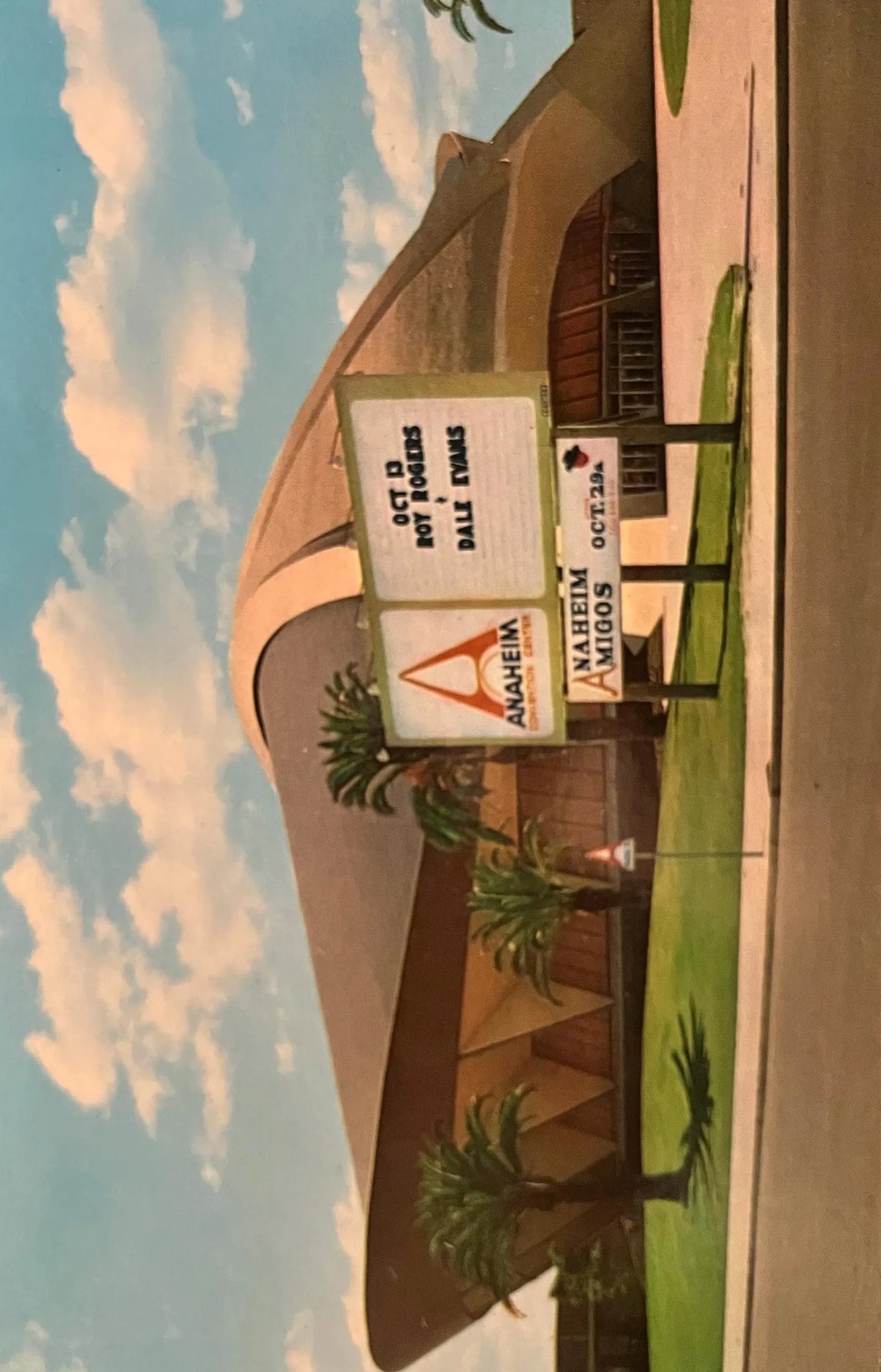 Anaheim Convention Center in Anaheim, California - Vintage Postcard