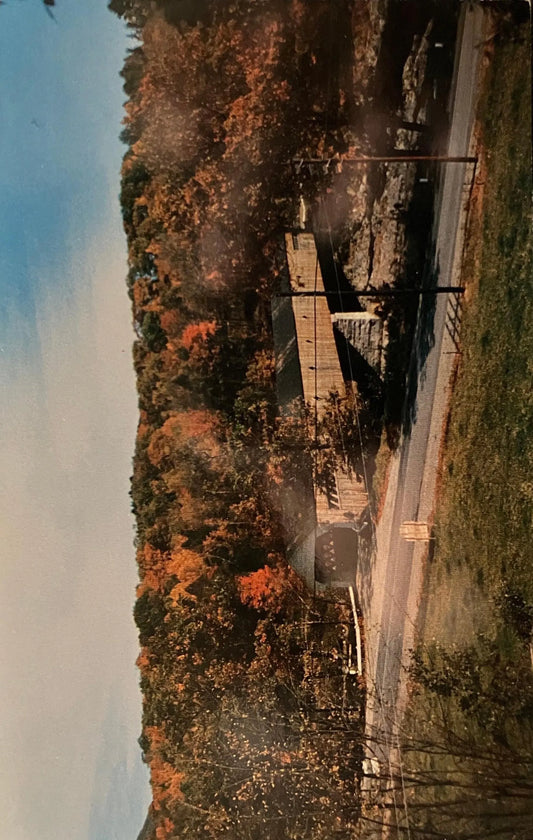 Dummerston Bridge - West Dummerston, Vermont - Vintage Bridge Postcard