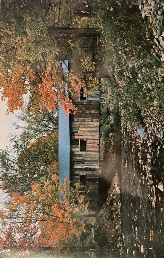 Covered Bridge in Grafton, Vermont - Vintage Bridge Postcard