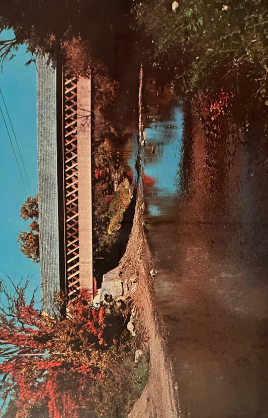 The Middle Bridge in Woodstock, Vermont - Vintage Postcard
