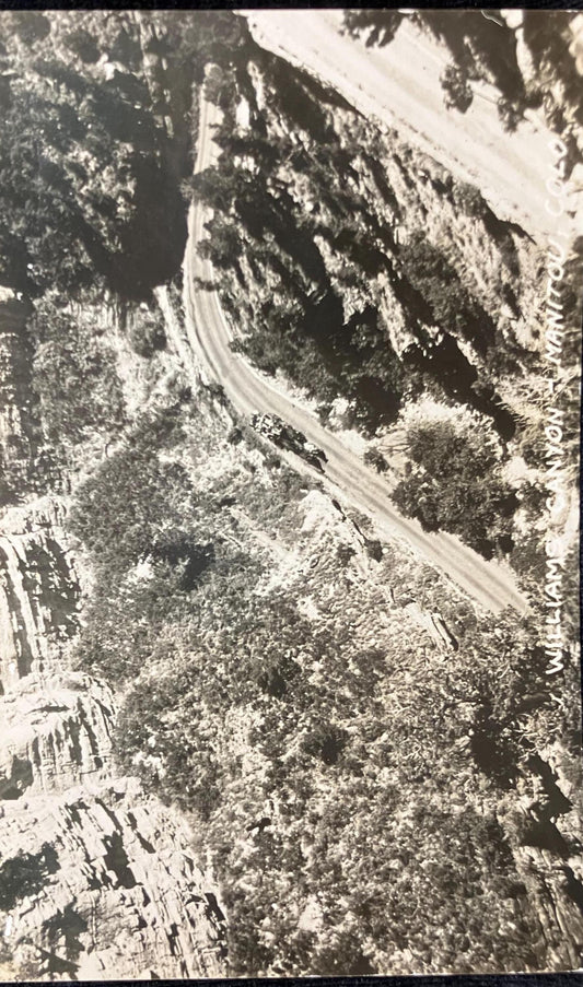 RPPC - Williams Canyon - Manitou, Colorado - Vintage RPPC Aerial Real Photo Postcard